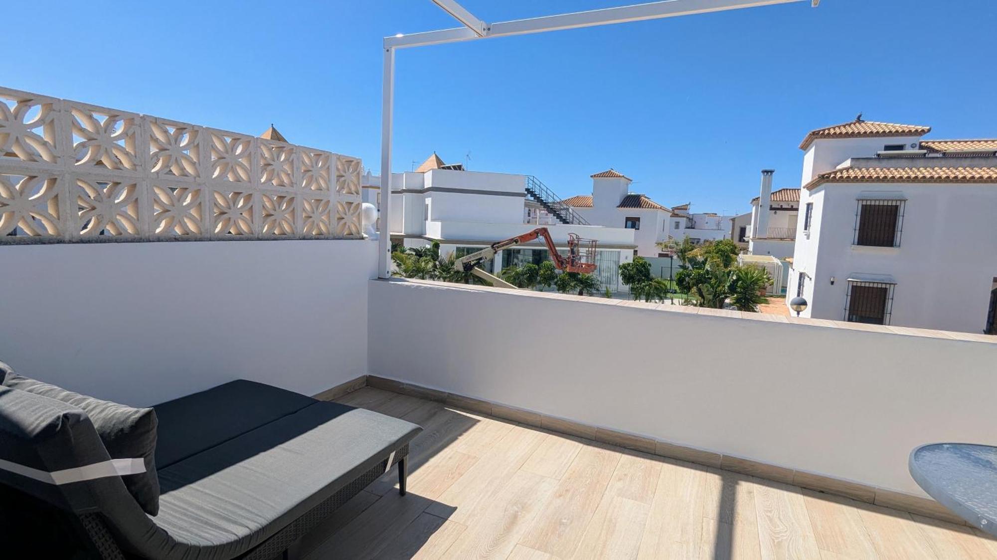 Conil Terraza Apartamentos コニル・デ・ラ・フロンテラ エクステリア 写真